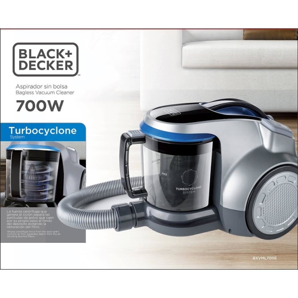 BLACK+DECKER Dammsugare Påslös