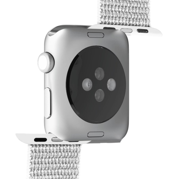 Puro Apple Watch Band, 42-44mm, S/M & M/L, Nylon, Vit