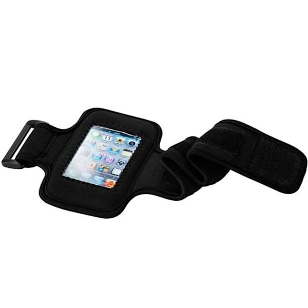 Sort armbånd til iPhone - 8x16 cm