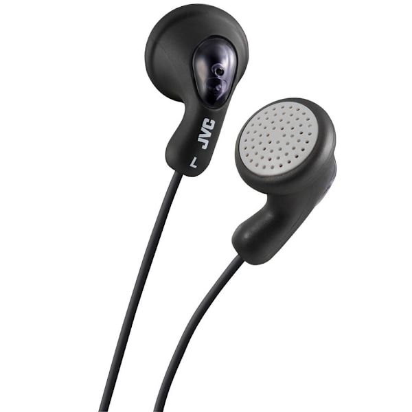 JVC Hovedtelefon F14 Gumy In-Ear Sort Svart