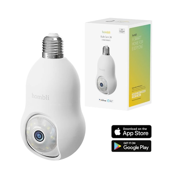 Hombli Smart Bulb Cam  White