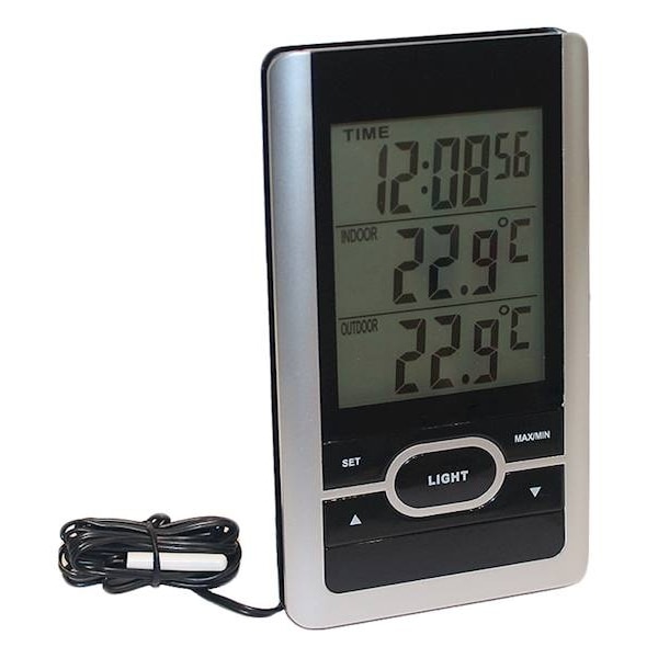Termometerfabriken Upplyst termometer, Stor display