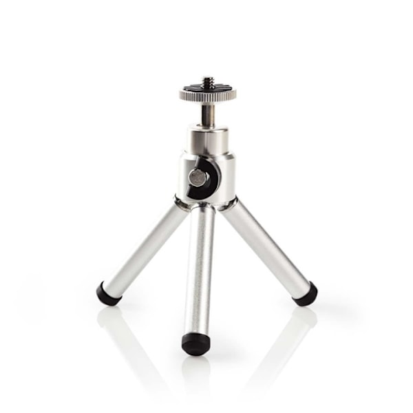 Nedis Stativ | Maximal lastkapacitet: 0.8 kg | Minsta arbetshöjd: 11 cm | Maximal arbetshöjd: 14.5 cm | 1 Segment | Bollhuvud | Resväska ingår | ABS /