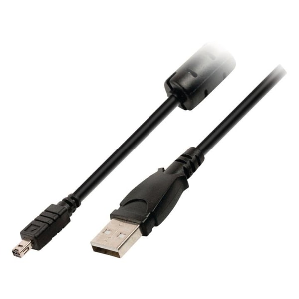 USB 2.0-kabel USB A hane - Minolta 8-stifts hankontakt 2.00 m Sv