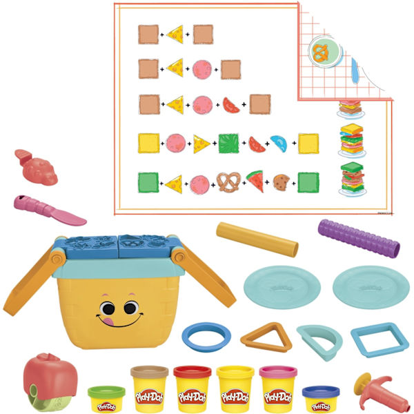 PLAY-DOH Picknick Former Starter Set plasticine set