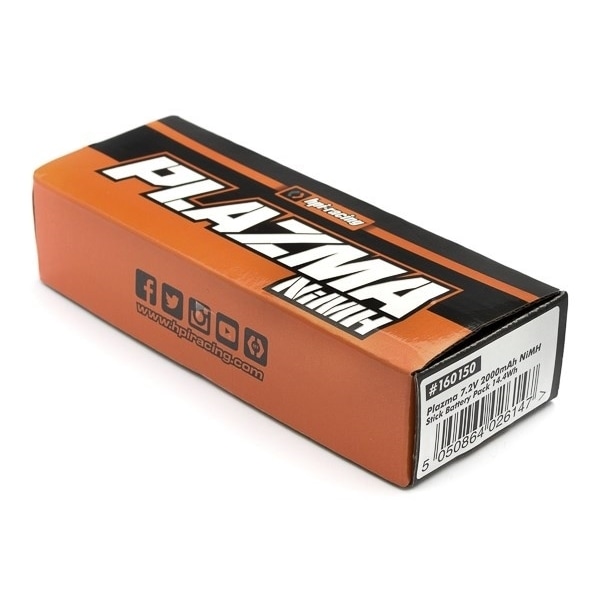 Plazma 7.2V 2000mAh NiMH Stick Battery Pack
