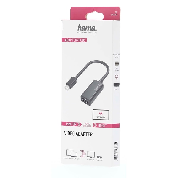 Hama Adapter Mini-DP to HDMI Ultra-HD 4K