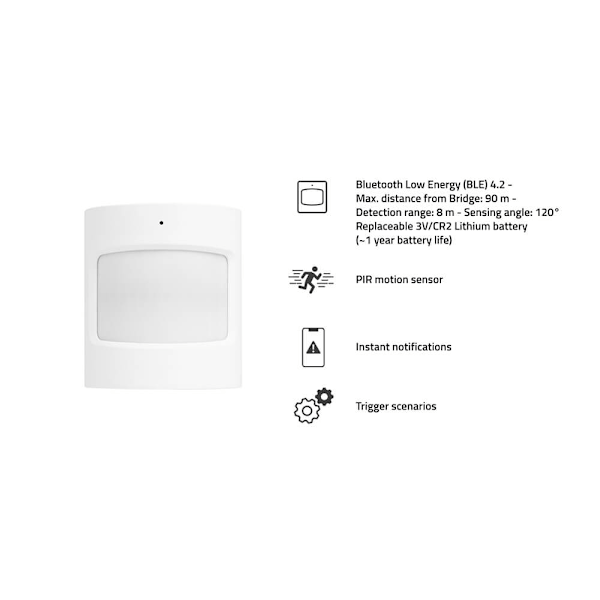 Hombli Smart Bluetooth PIR Rörelsesensor Vit