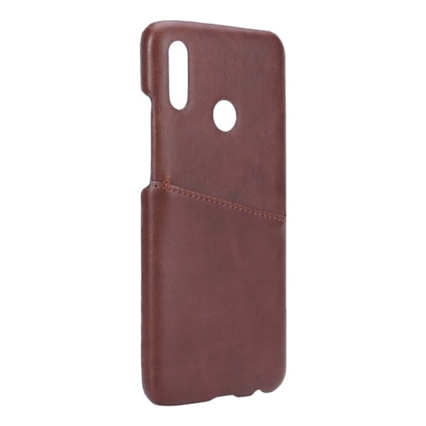 Onsala Mobilskal Läder Brun - Huawei P Smart 2019 Brun