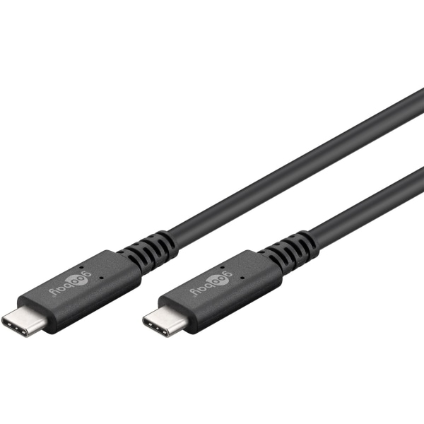 Goobay USB-C™-kabel USB4™ Gen 3x2, 0,8 m USB-C™-kontakt > USB-C™