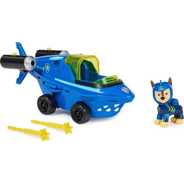 Paw Patrol Aqua Themed Vehicles - Chase