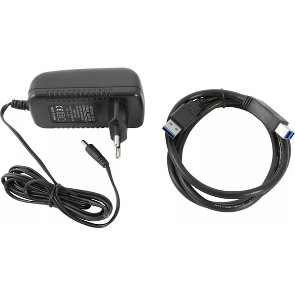 DELTACO USB 3.0 hubb, 7xTyp A ho, nätadapter, svart (UH-723)