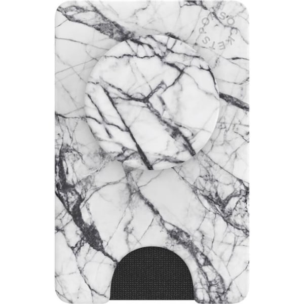 POPSOCKETS Wallet Dove White Marble Irrotettava Puhelin Lompakko