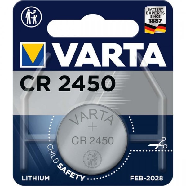 Varta CR2450 litium-batteri 3 V 560 mAh