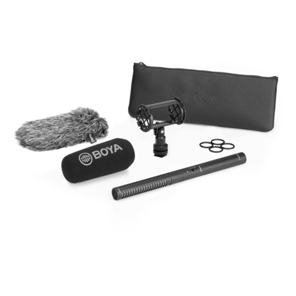 BOYA Mikrofon Shotgun Kort BY-PVM3000S Kondensator XLR