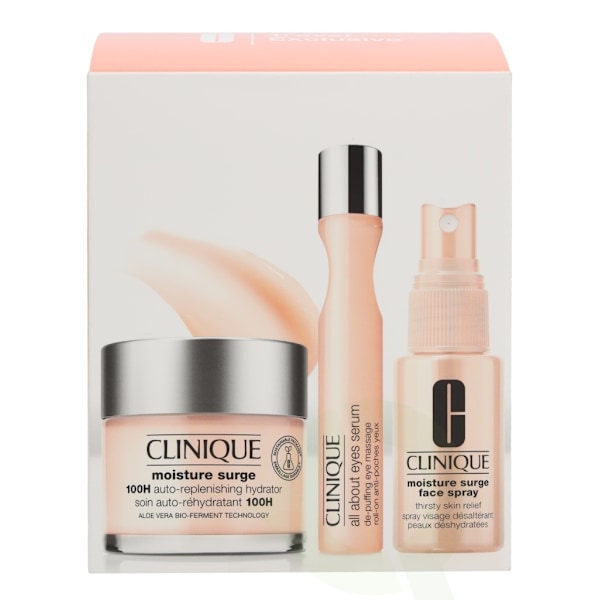 Clinique Moisture Surge Set 120 ml Hydrator 75ml/Eye Serum 15ml/Face Spray 30ml