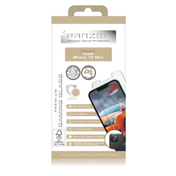 panzer iPhone 13 Mini Gaming Glass Transparent