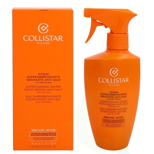Collistar Supertanning Water With Aloe Milk 400 ml For Hair Face