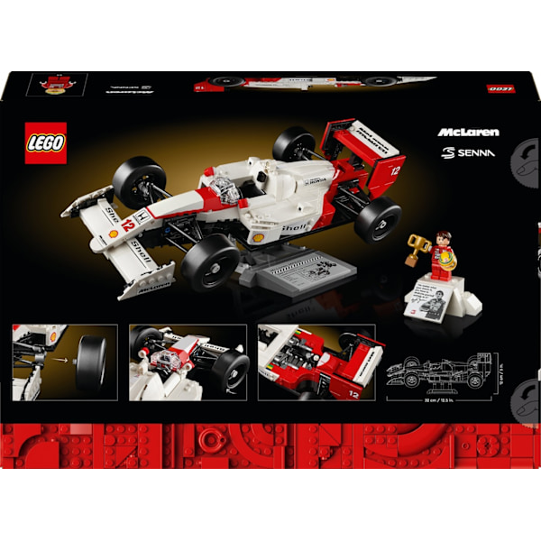 LEGO Icons 10330 - McLaren MP4/4 & Ayrton Senna