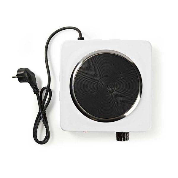 Nedis Elektrisk kokplatta | Matlagningszoner: 1 | 1500 W | Överhettningsskydd | Vit
