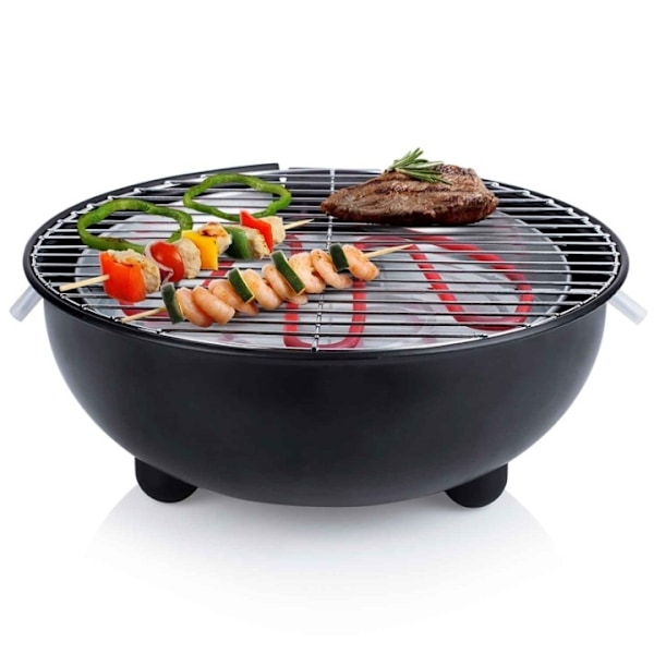 Tristar El-grill Ø30cm Bordsmodell Sort