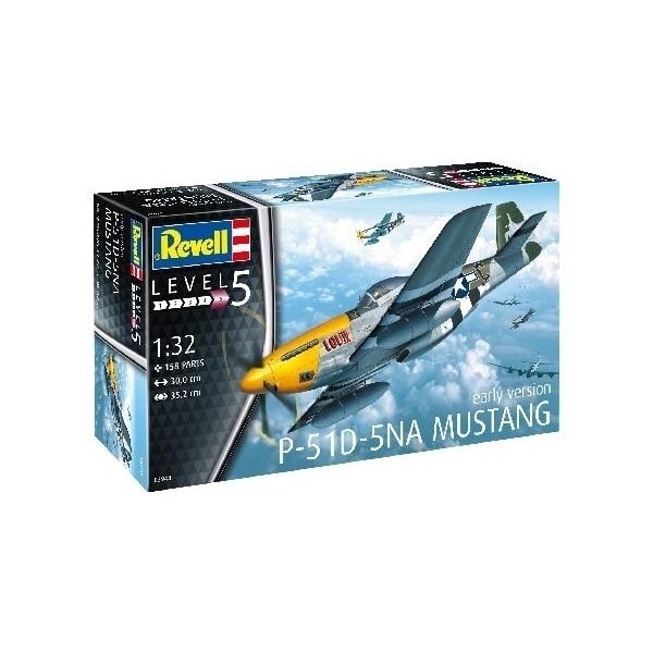 Revell P-51D-5NA Mustang (early version