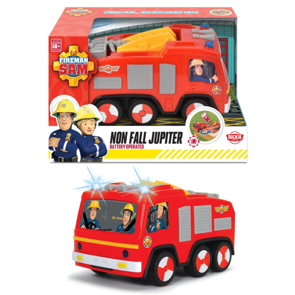 Simba Toys Brandman Sam Non Fall Jupiter Brandbil