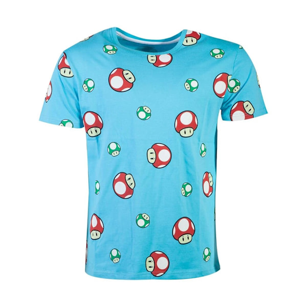 Difuzed Super Mario Toad AOP - T-paita, M
