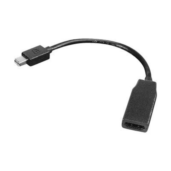 Lenovo 0B47089 videokabeladapter 0,2 m Mini DisplayPort HDMI Svart
