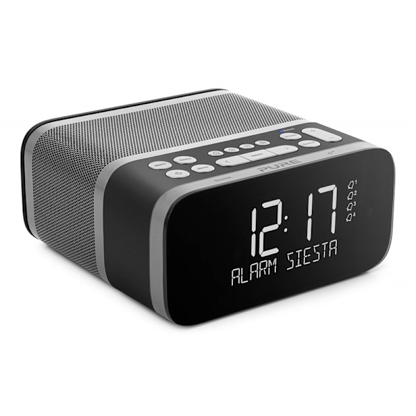 PURE Klockradio Siesta S6, Grafit
