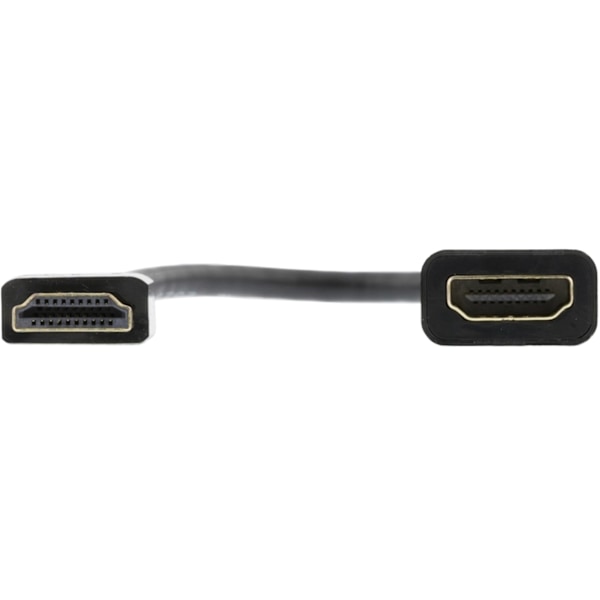 DELTACO tyndt HDMI kabel, HDMI High Speed with Ethernet, HDMI Type A h