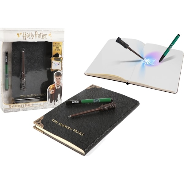 Harry Potter Tom Riddles Dagbog Notebook - magisk notesbog