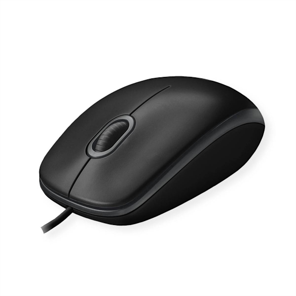 Logitech B100 optinen hiiri, 800dpi, USB, 180cm kaapeli, musta