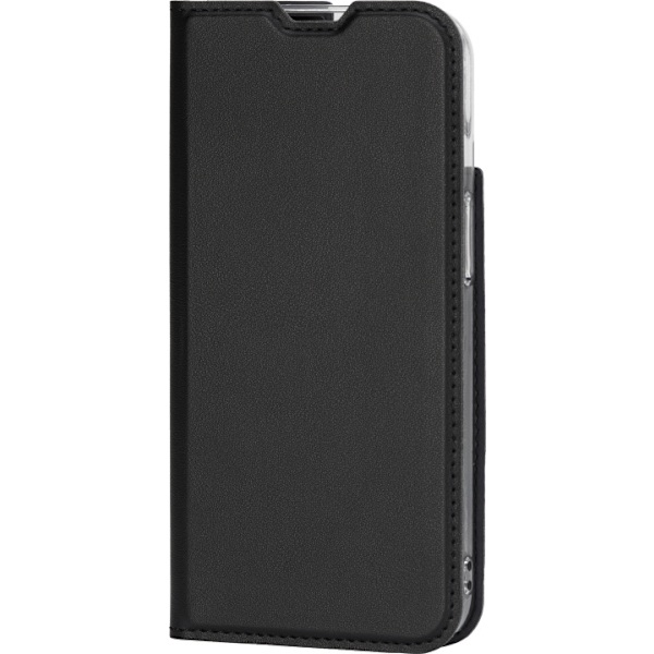 FoneKit BookCase skyddsfodral, iPhone 15, svart Svart