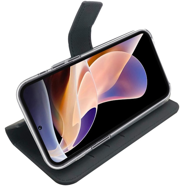 Celly Wallet Case Galaxy A13 4G SM-A135F Svart Svart