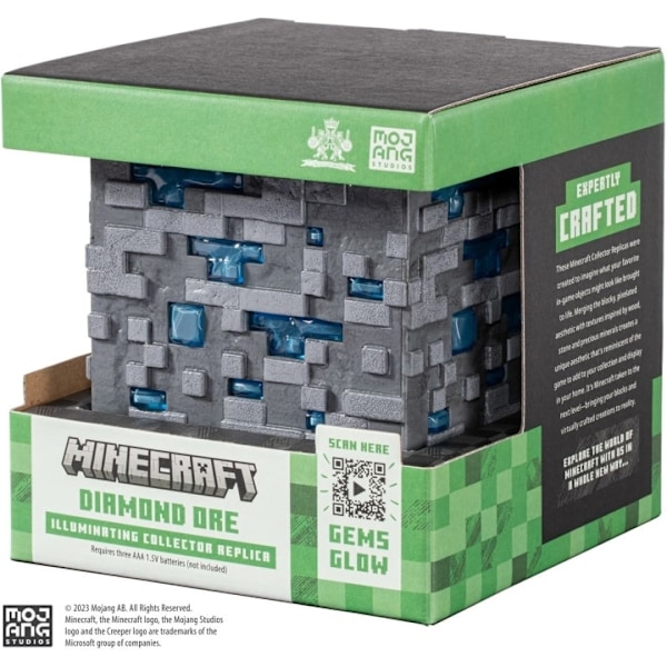 Noble Collection Minecraft Illuminating Diamond -valo