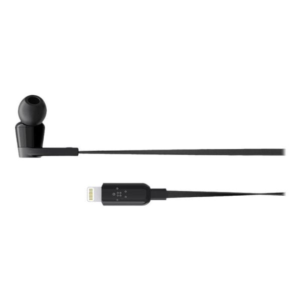 Belkin Soundform Headphones With Lightning Connector Black Svart