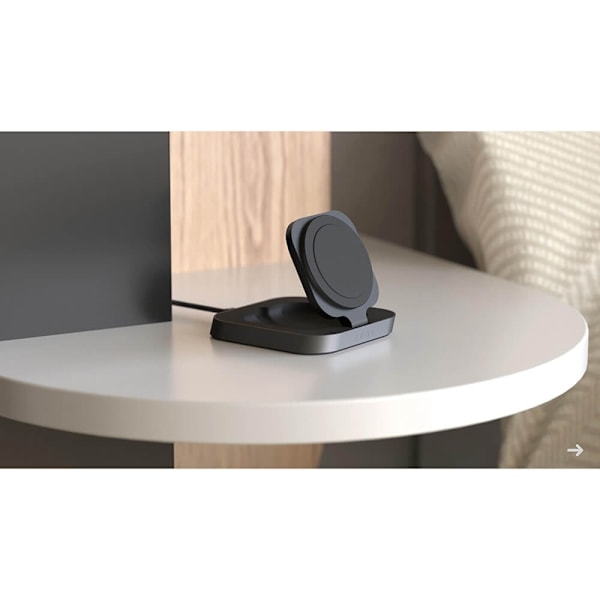 ZENS Magnetisk Natbordslader Qi 15W Apple Hurtigopladning