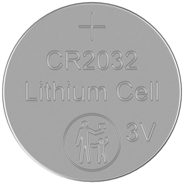 tecxus CR2032 batteri, 6 st. i blister litium-knappcell, 3 V