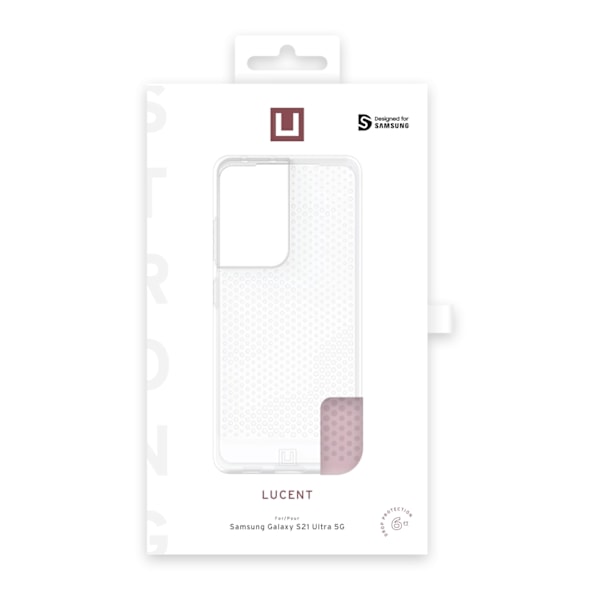 UAG Samsung Galaxy S21 Ultra U Lucent  Case, Du Rose Rosa