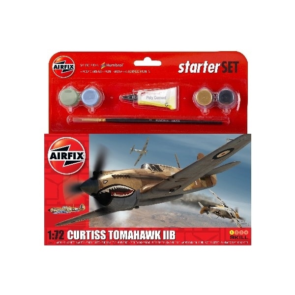 AIRFIX Curtiss Tomahawk IIB, 1:72 hanging gift set