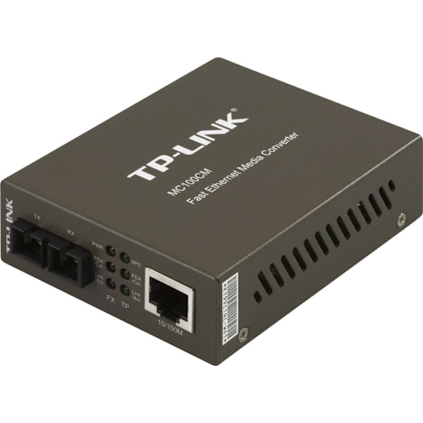 TP-LINK, Fiber SC multimode - TP(RJ45), 10/100 Mbps, 2 km