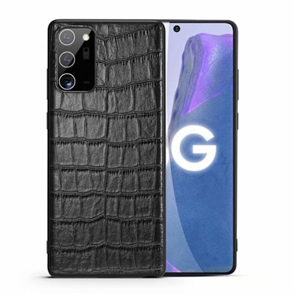 Etui i kunstlæder til Samsung S21 Plus Svart