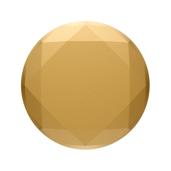 POPSOCKETS Metallic Diamond Medallion Gold  Aftageligt Greb m. S