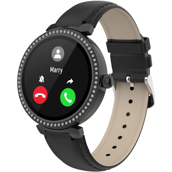 Denver SWC-342B Bluetooth SmartWatch med pulsmåler og blodoxy