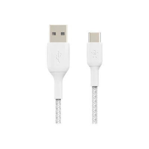 Belkin Boost Charge USB-C Kabel Flätad 1m