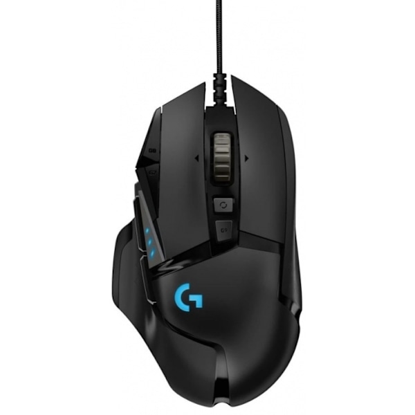 Logitech G502 HERO Højtydende Gaming Mus Sort