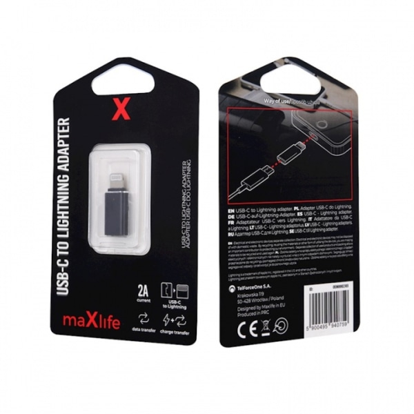 Maxlife USB-C till Lightning Adapter