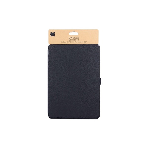 ONSALA COLLECTION Tablet Cover Læder Sort Sort iPad 10,5" Air 2019 PRO 2017 Svart