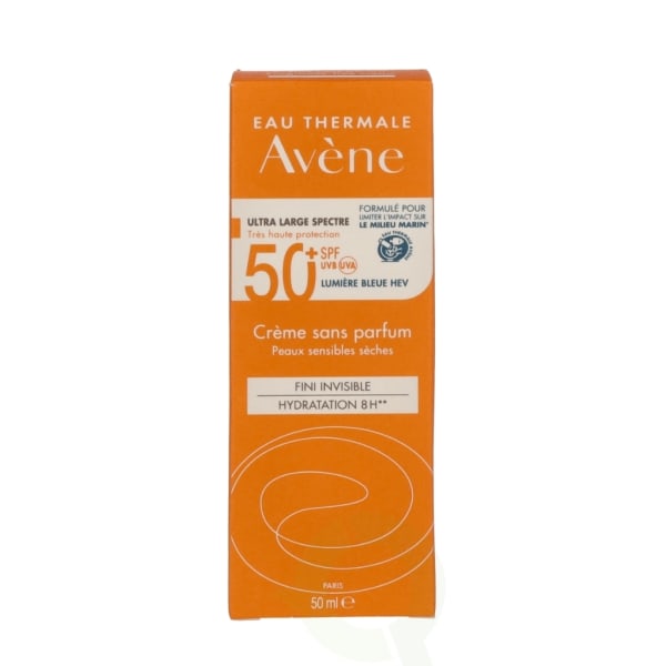 Avene High Protection Uparfumeret Creme SPF50+ 50 ml For Dry Sensi